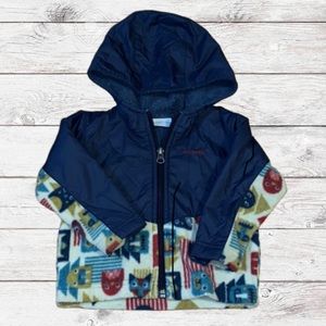 boys Columbia fleece jacket